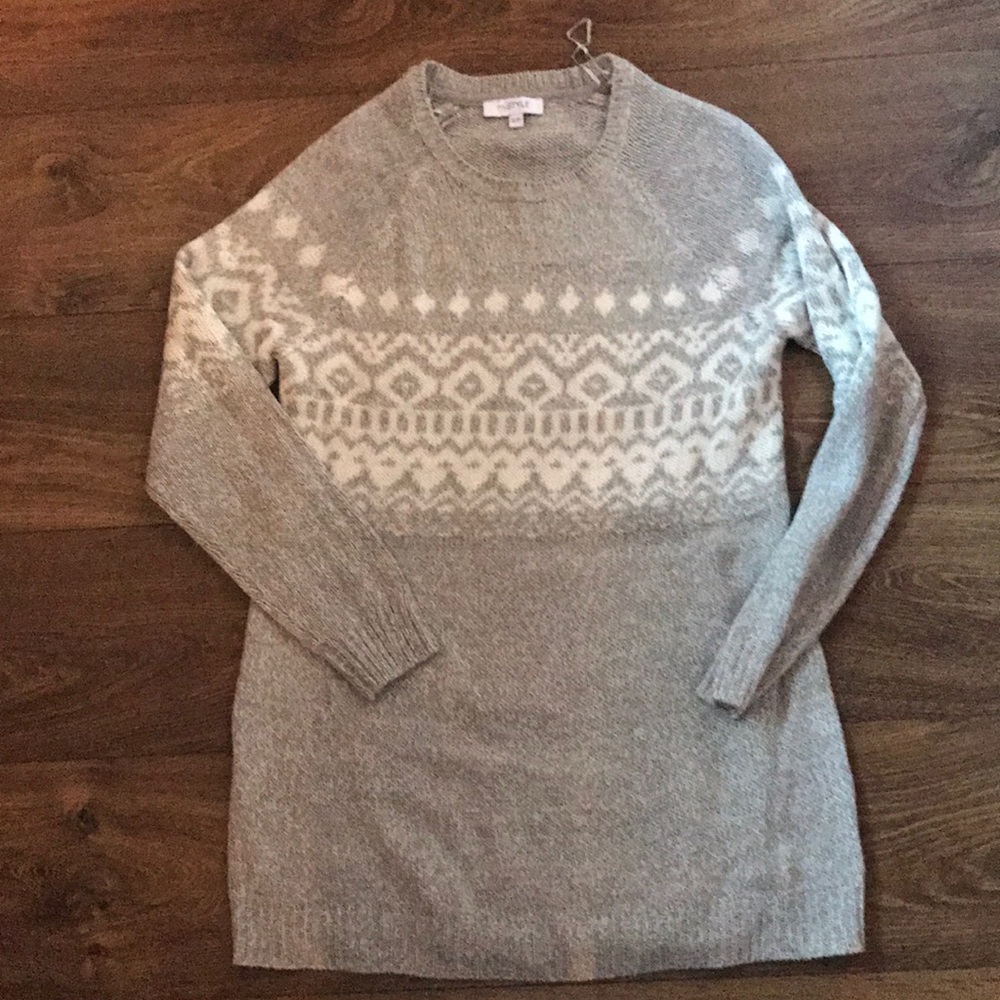 NWOT ultra long sweater